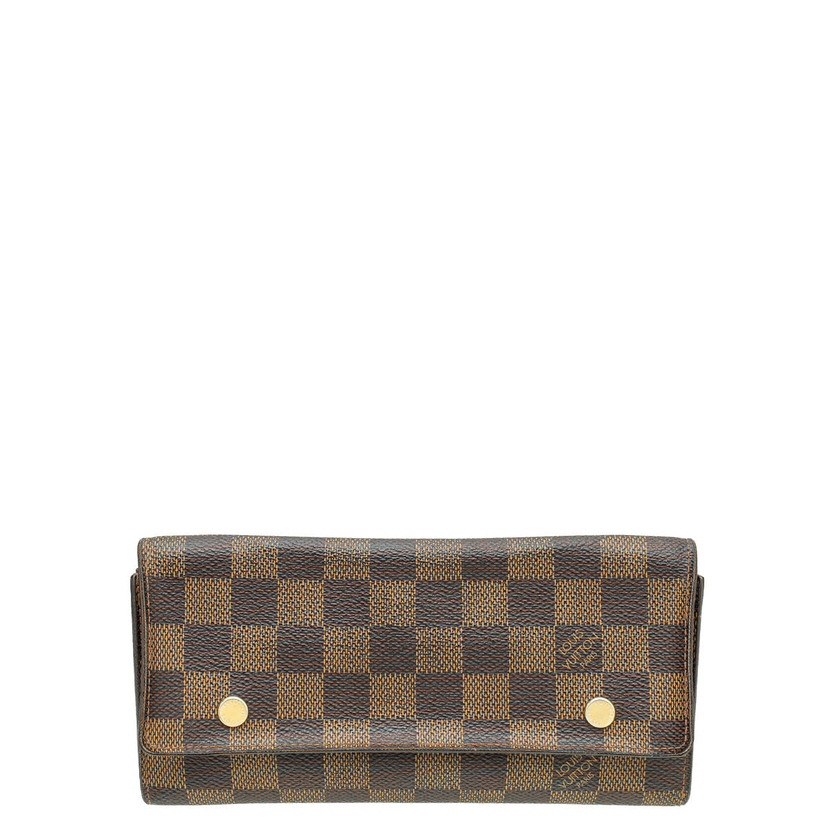 Louis Vuitton Damier Ebene Modulable Wallet W/ MNS Initials