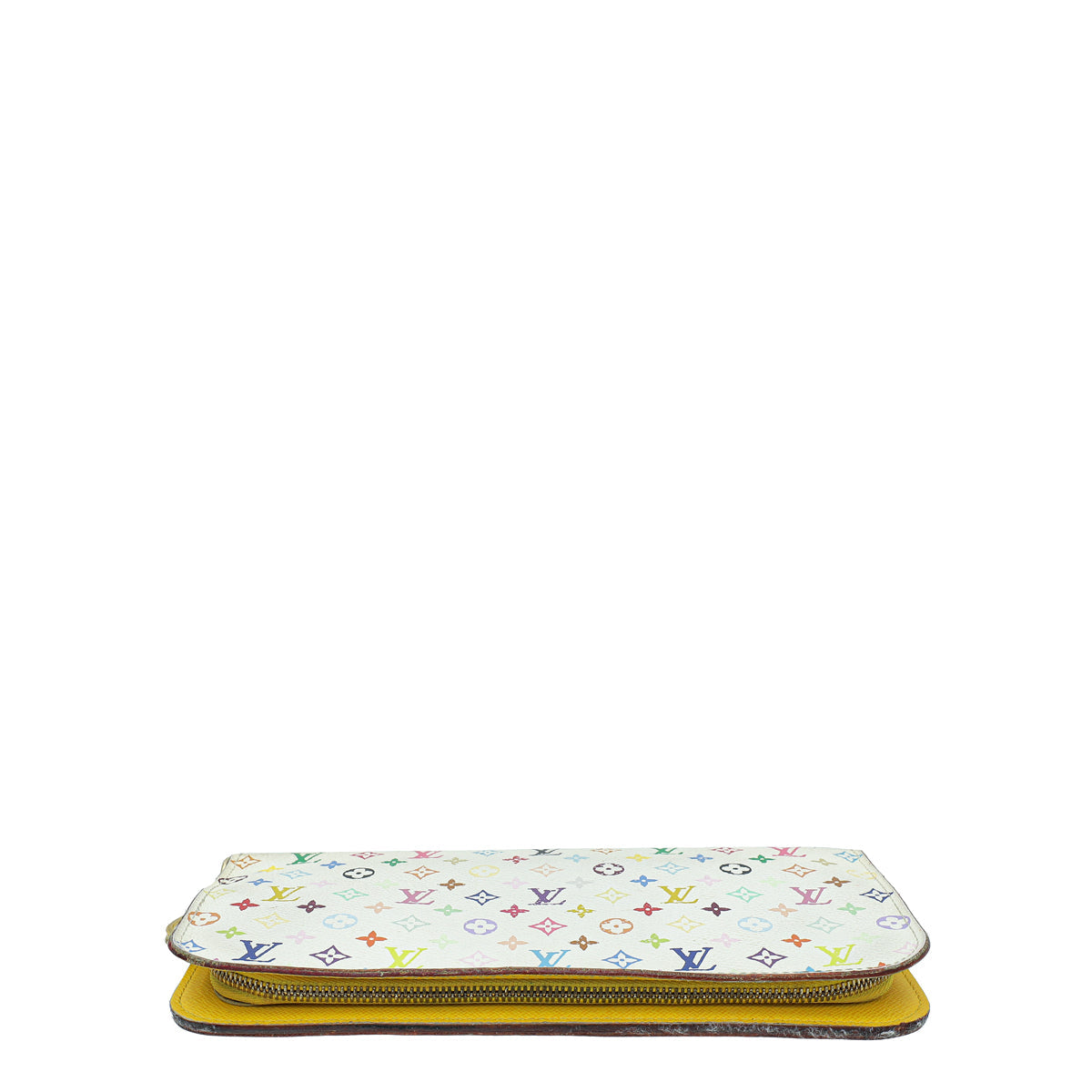 Louis Vuitton White Multicolor Monogram Insolite Wallet