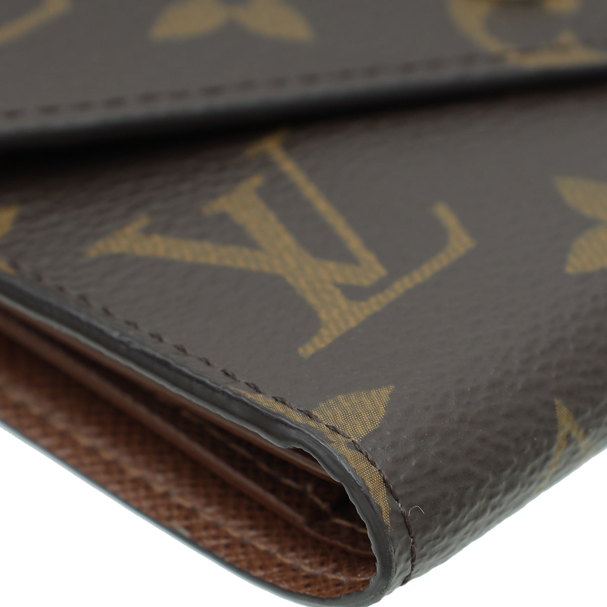 Louis Vuitton Monogram Victorine Wallet W/ ILG Initial