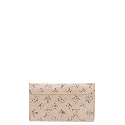 Louis Vuitton Magnolia Monogram Mahina Iris Wallet