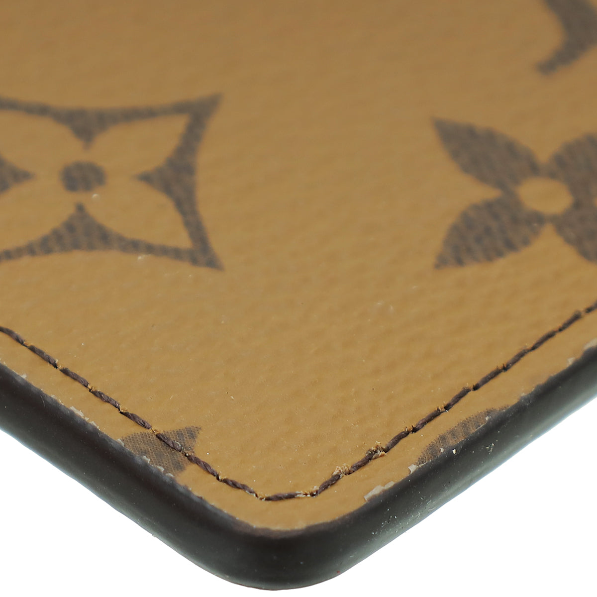 Louis Vuitton Brown Monogram Reverse Card Holder