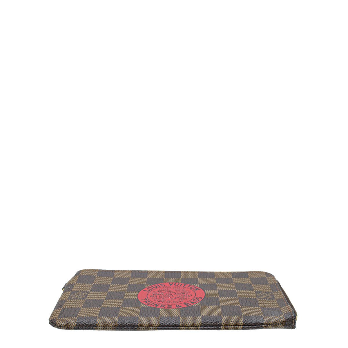 Louis Vuitton Damier Ebene Red Complice Trunks And Bags Wallet