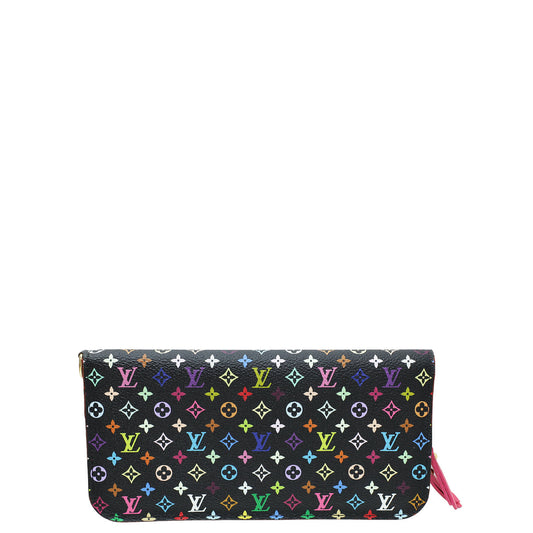 Louis Vuitton Monogram Multicolor Insolite Wallet W/ "S.L.I" Initials