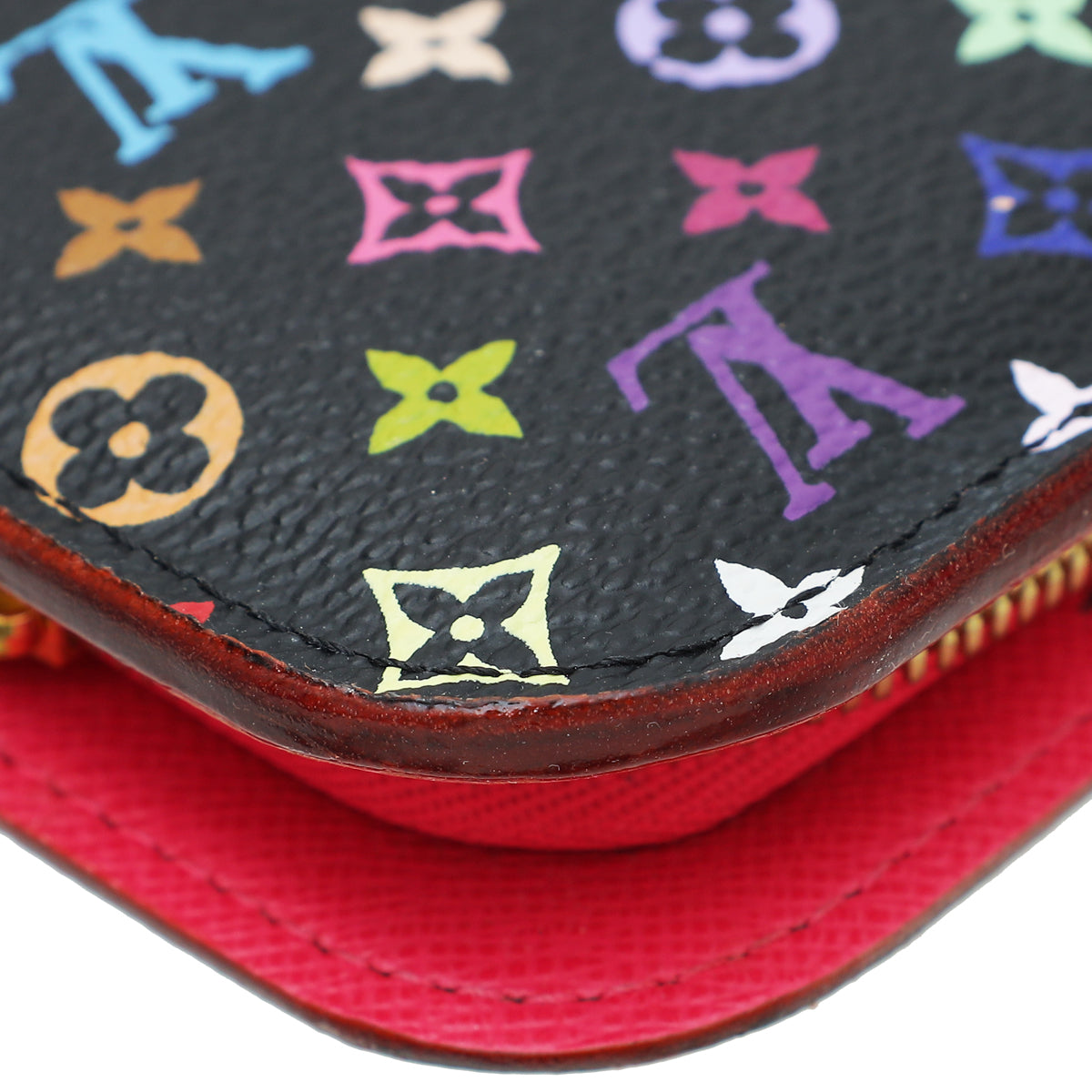 Louis Vuitton Monogram Multicolor Insolite Wallet W/ "S.L.I" Initials