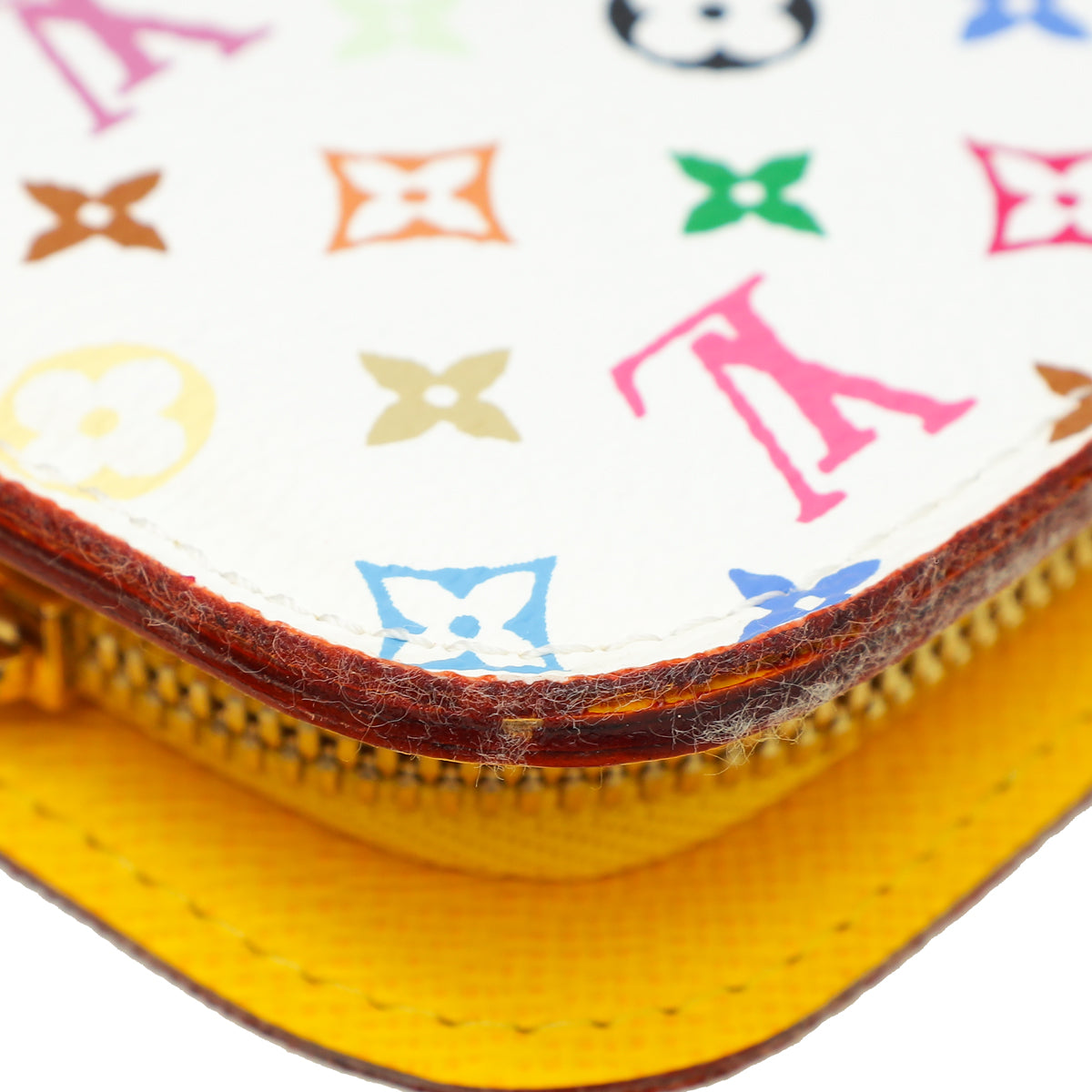 Louis Vuitton Monogram Multicolor Insolite Wallet W/ "SLI" Initials