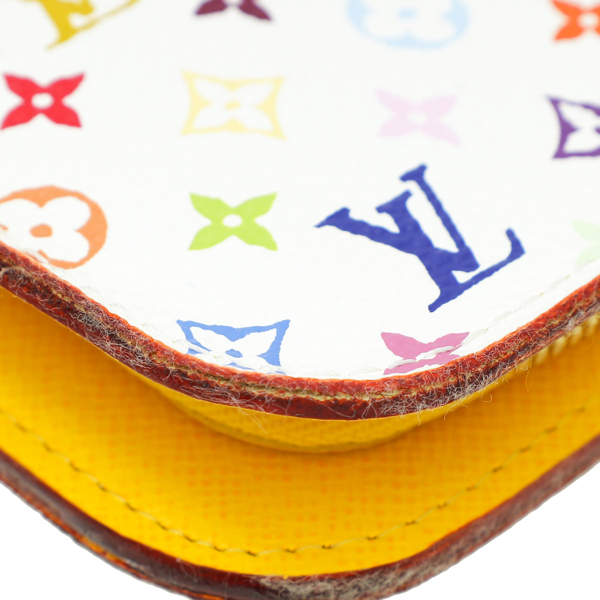 Louis Vuitton Monogram Multicolor Insolite Wallet W/ "SLI" Initials