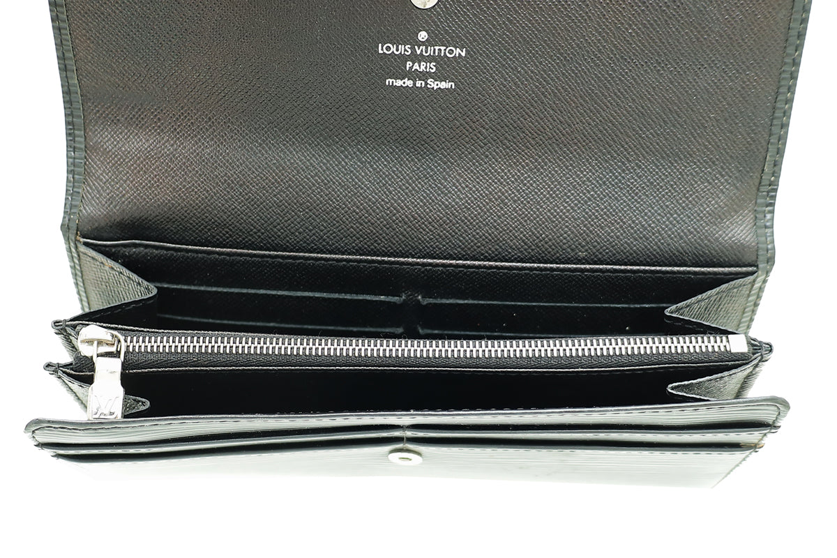 Louis Vuitton Noir Sarah Wallet