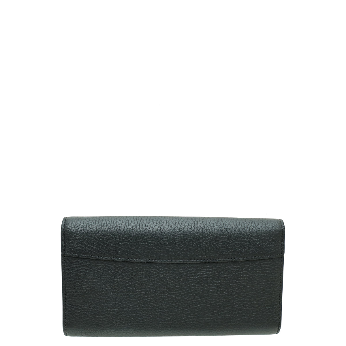 Louis Vuitton Black Capucines Long Wallet W/ Braided Detail