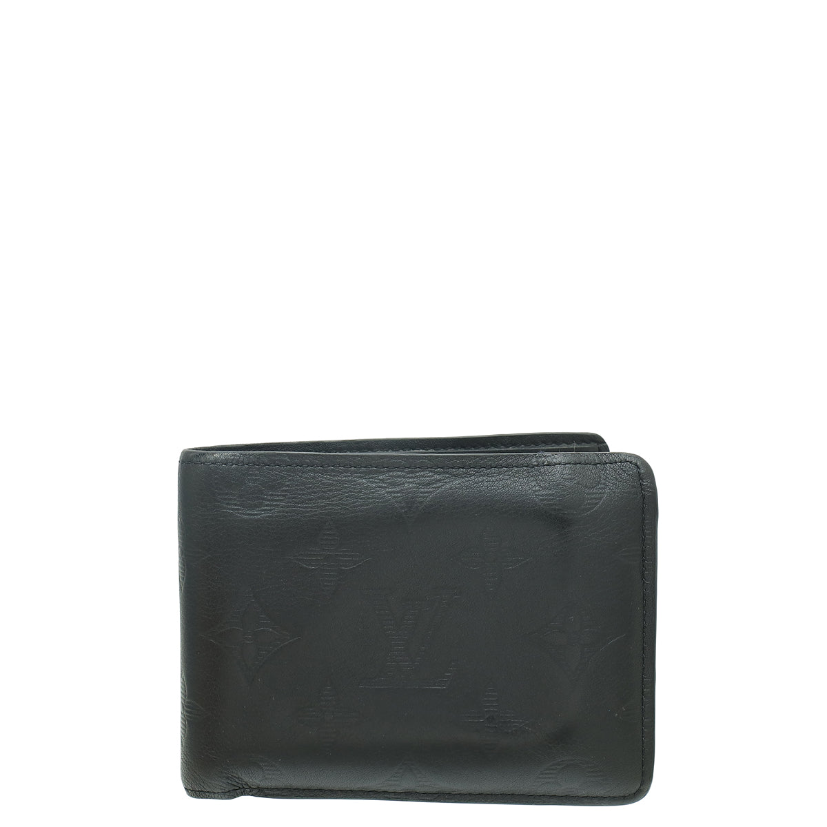 Louis Vuitton Black Monogram Shadow Multiple Wallet