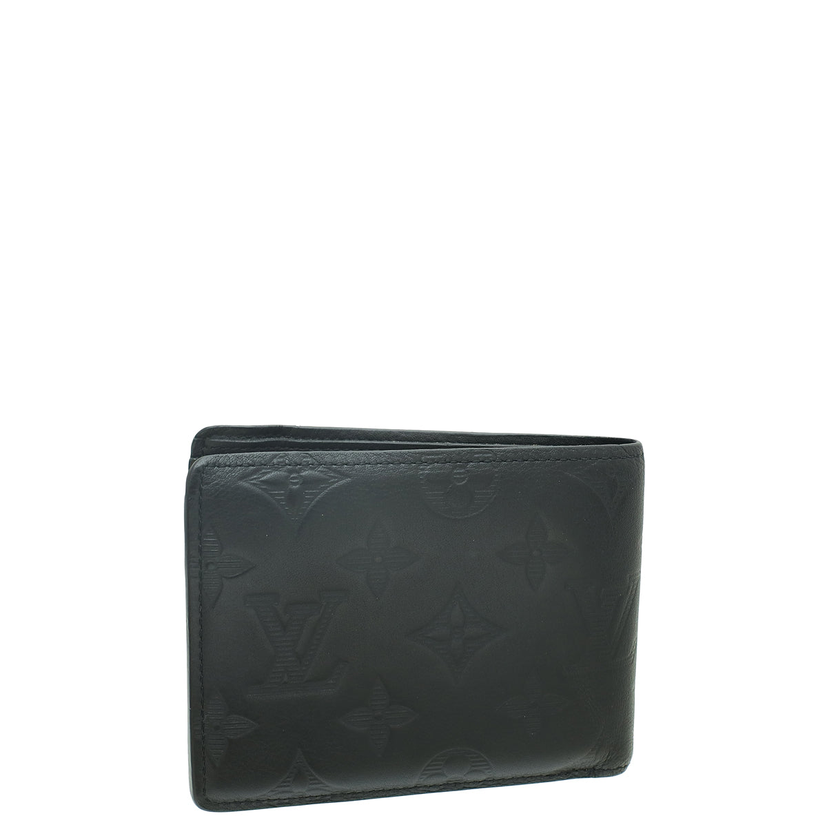 Louis Vuitton Black Monogram Shadow Multiple Wallet