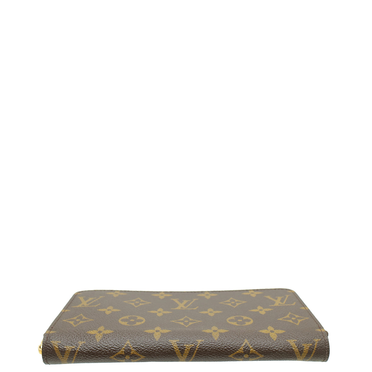 Louis Vuitton Brown Monogram Zipped Around Long Wallet