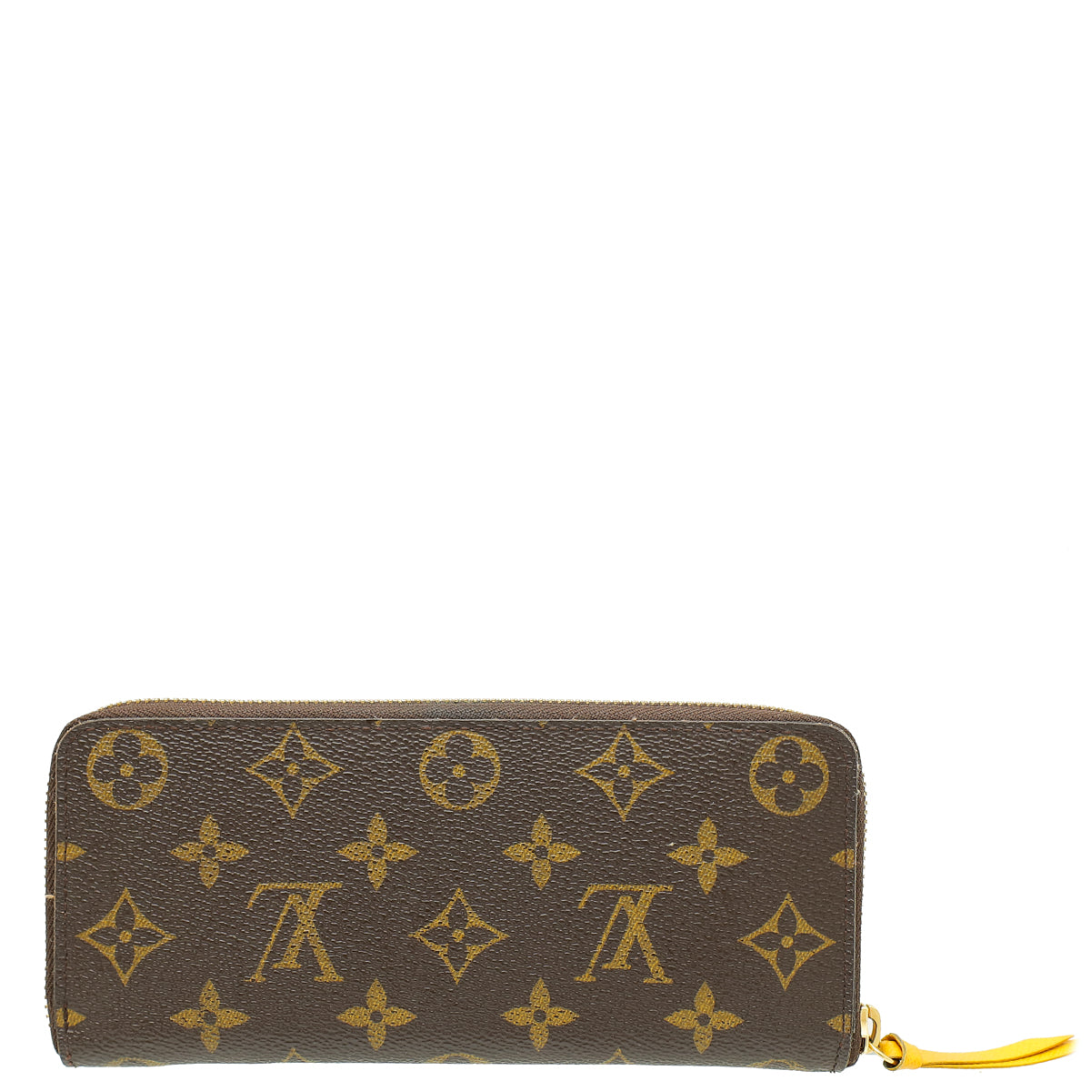 Louis Vuitton Monogram Yellow Clémence Wallet