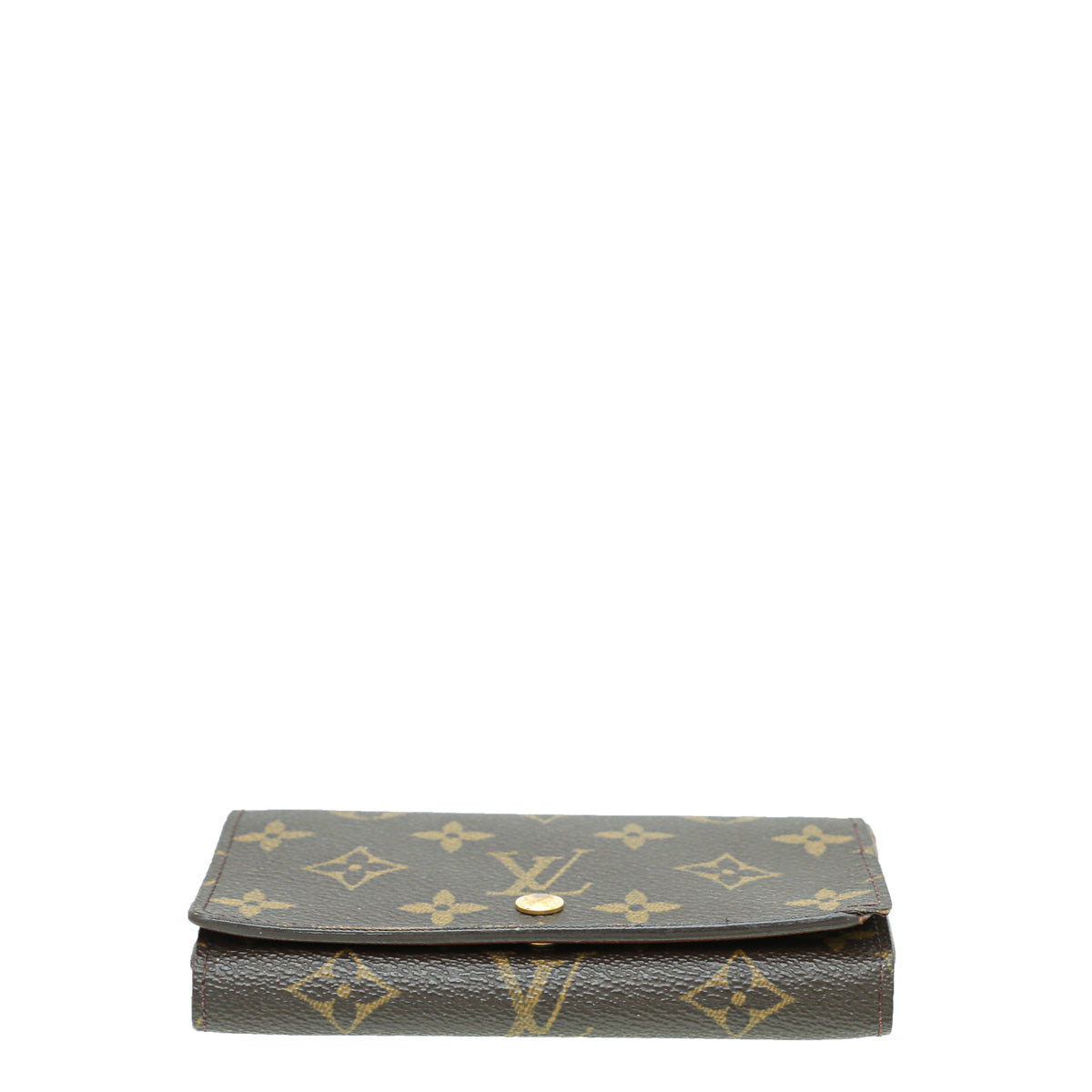 Louis Vuitton Brown Monogram Porte-Monnaie Tresor Wallet