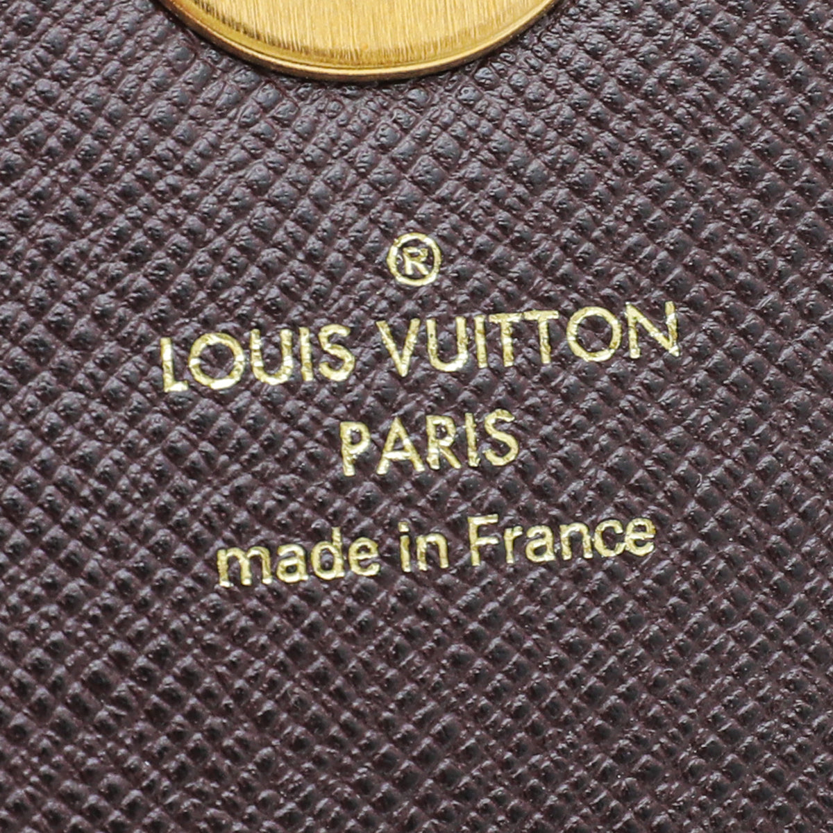 Louis Vuitton Sepia Monogram Mini Lin Idylle Sarah Wallet