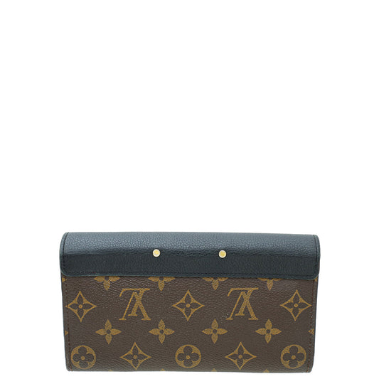 Louis Vuitton Monogram Black Pallas Wallet