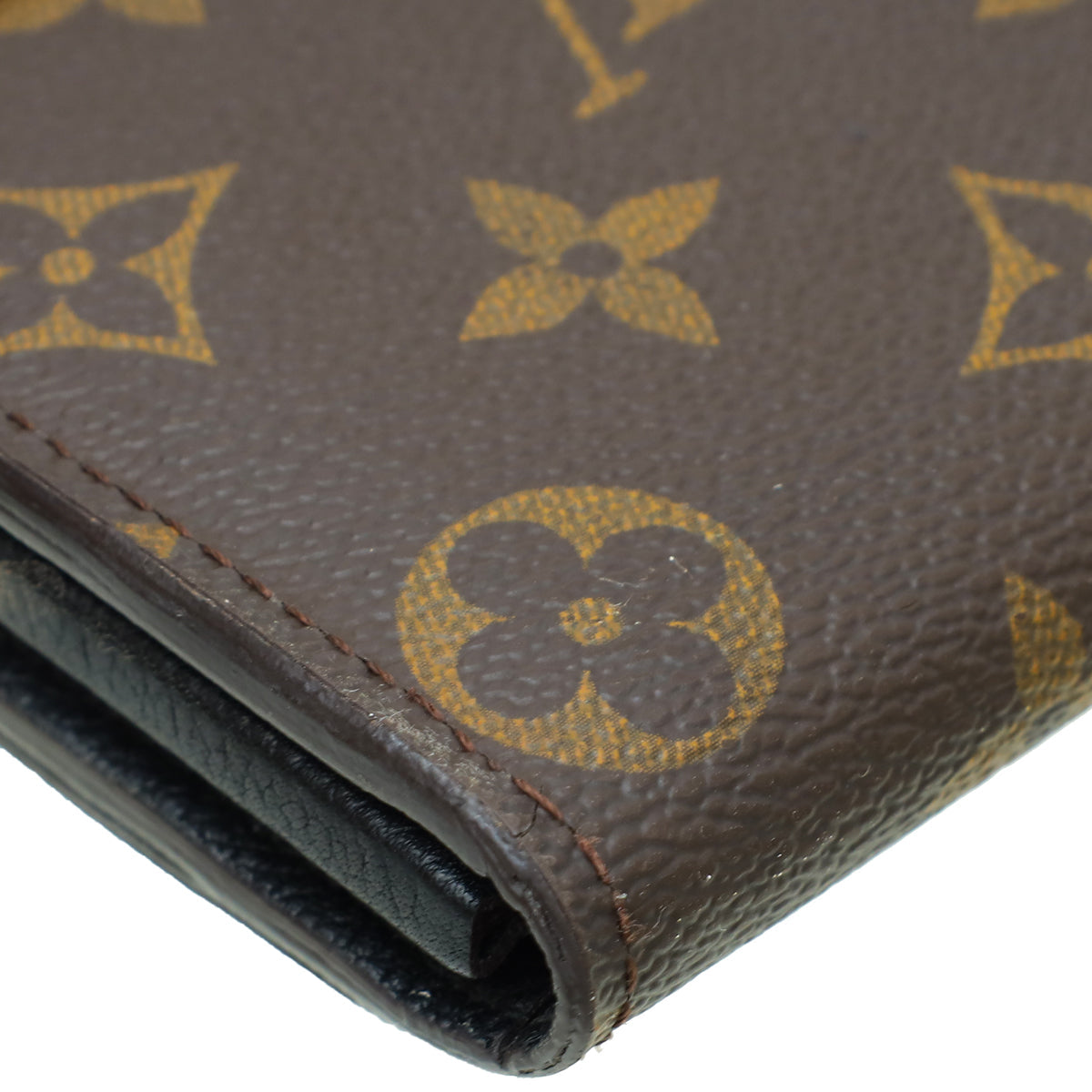 Louis Vuitton Monogram Black Pallas Wallet