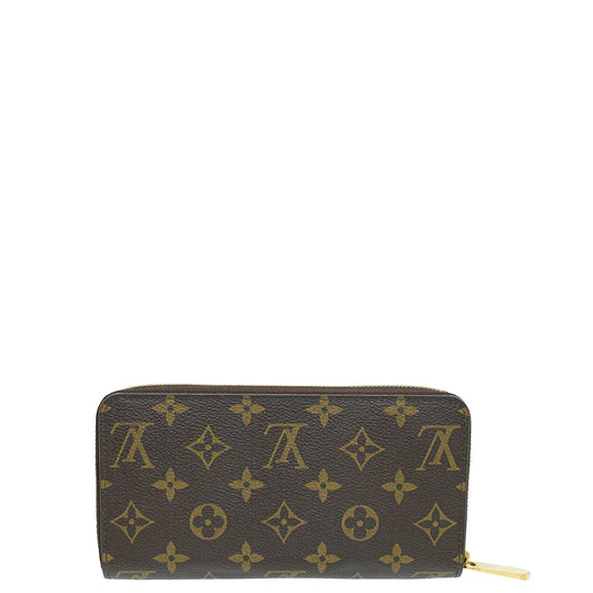 Louis Vuitton Monogram Zippy Around Wallet