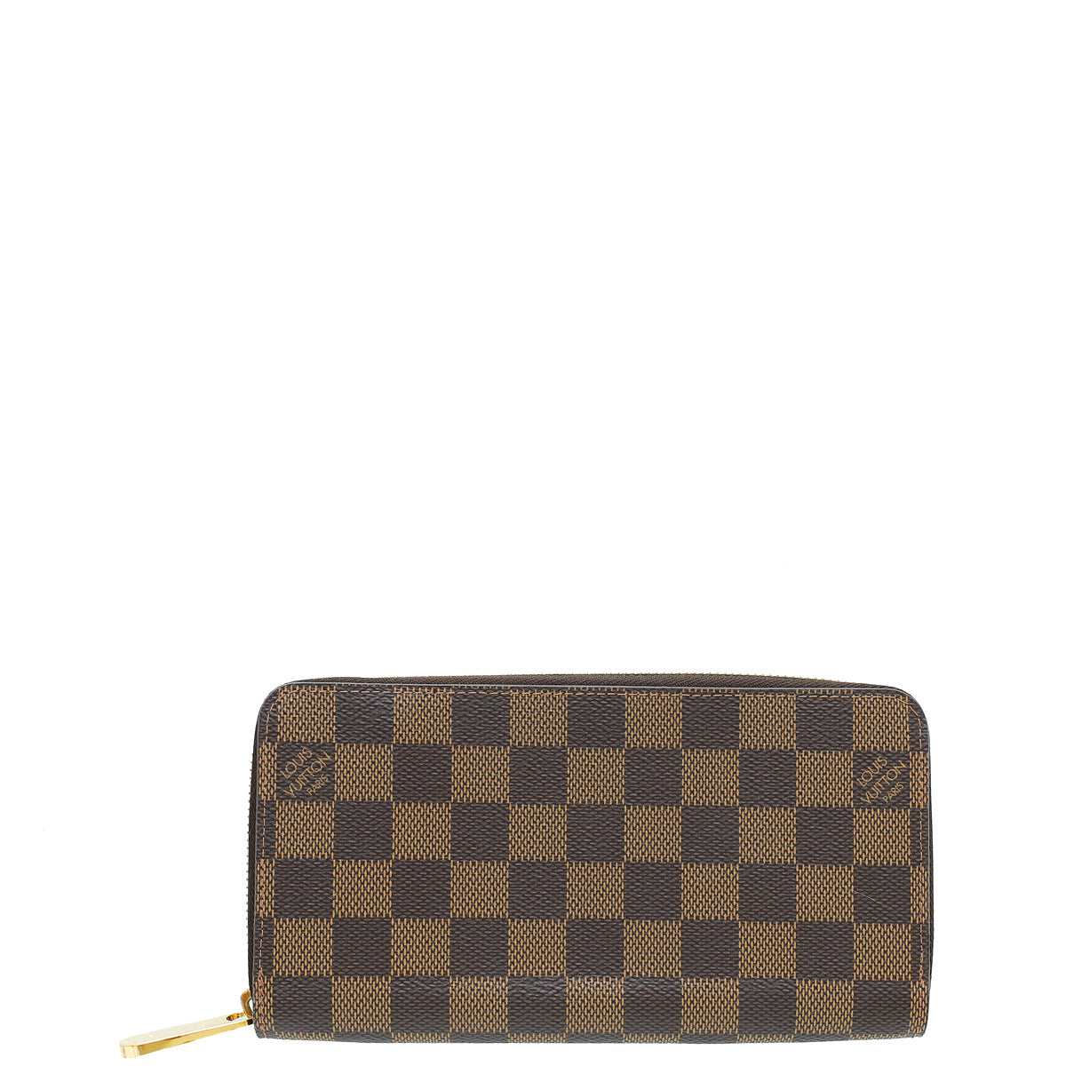 Louis Vuitton Damier Ebene Zippy Around Wallet