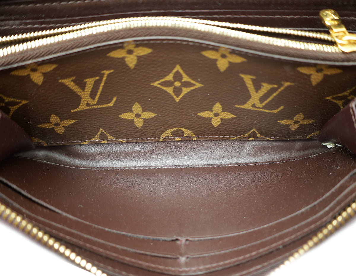 Louis Vuitton Two-Tone Vernis Miroir Clemence Wallet