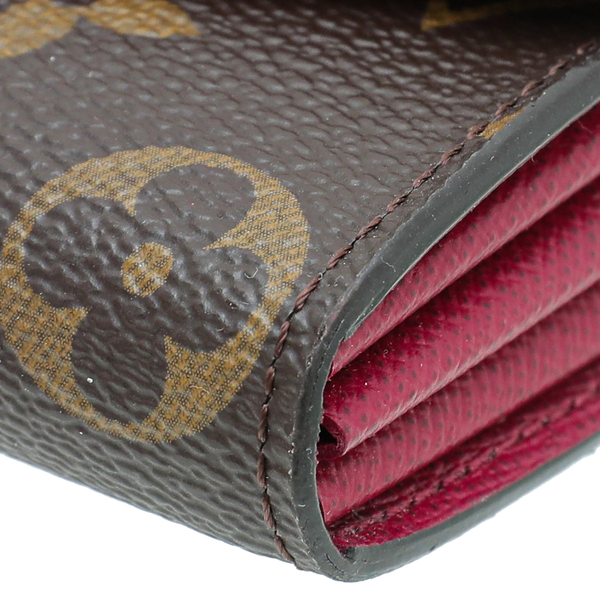 Louis Vuitton Fuchsia Monogram Compact Wallet