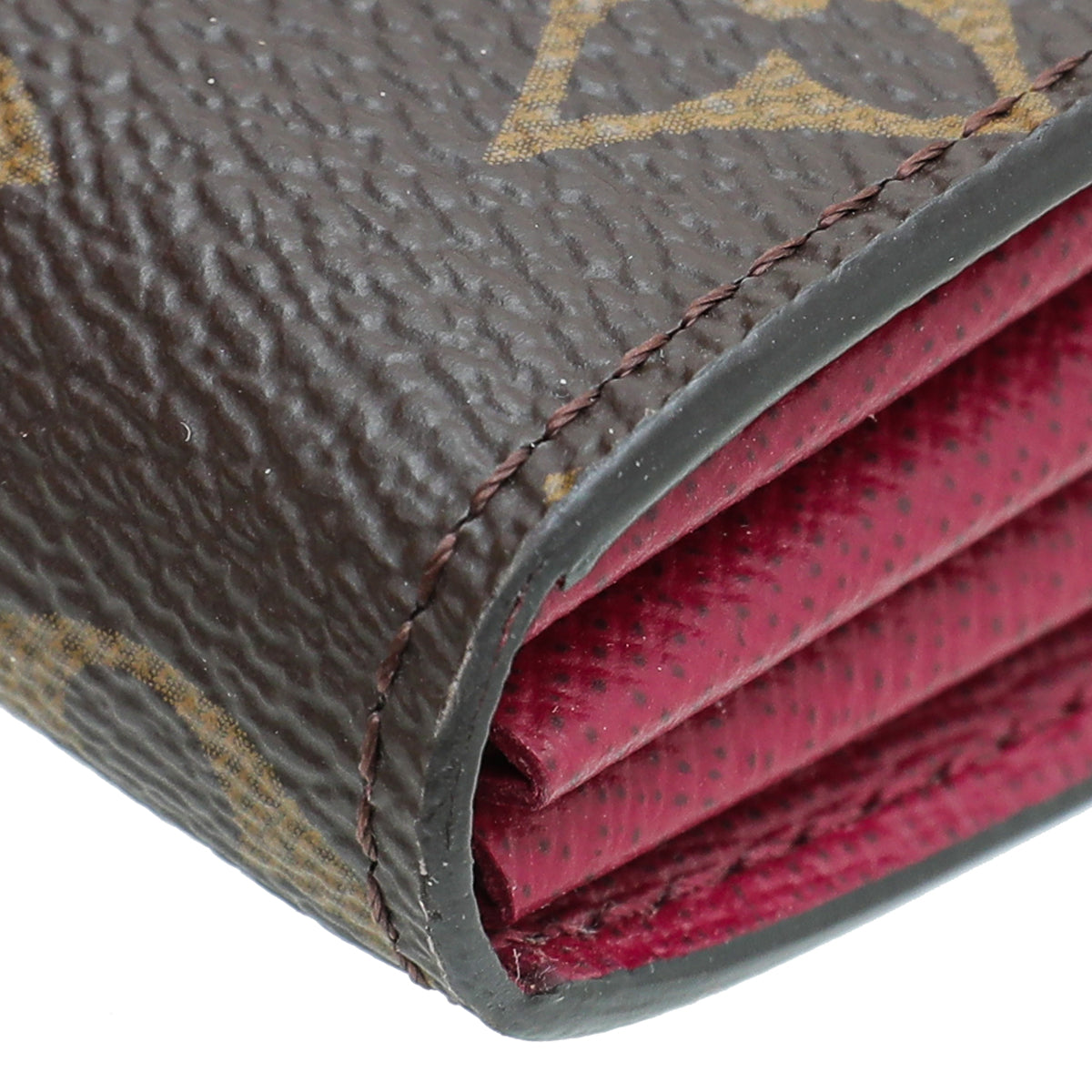 Louis Vuitton Fuchsia Monogram Compact Wallet