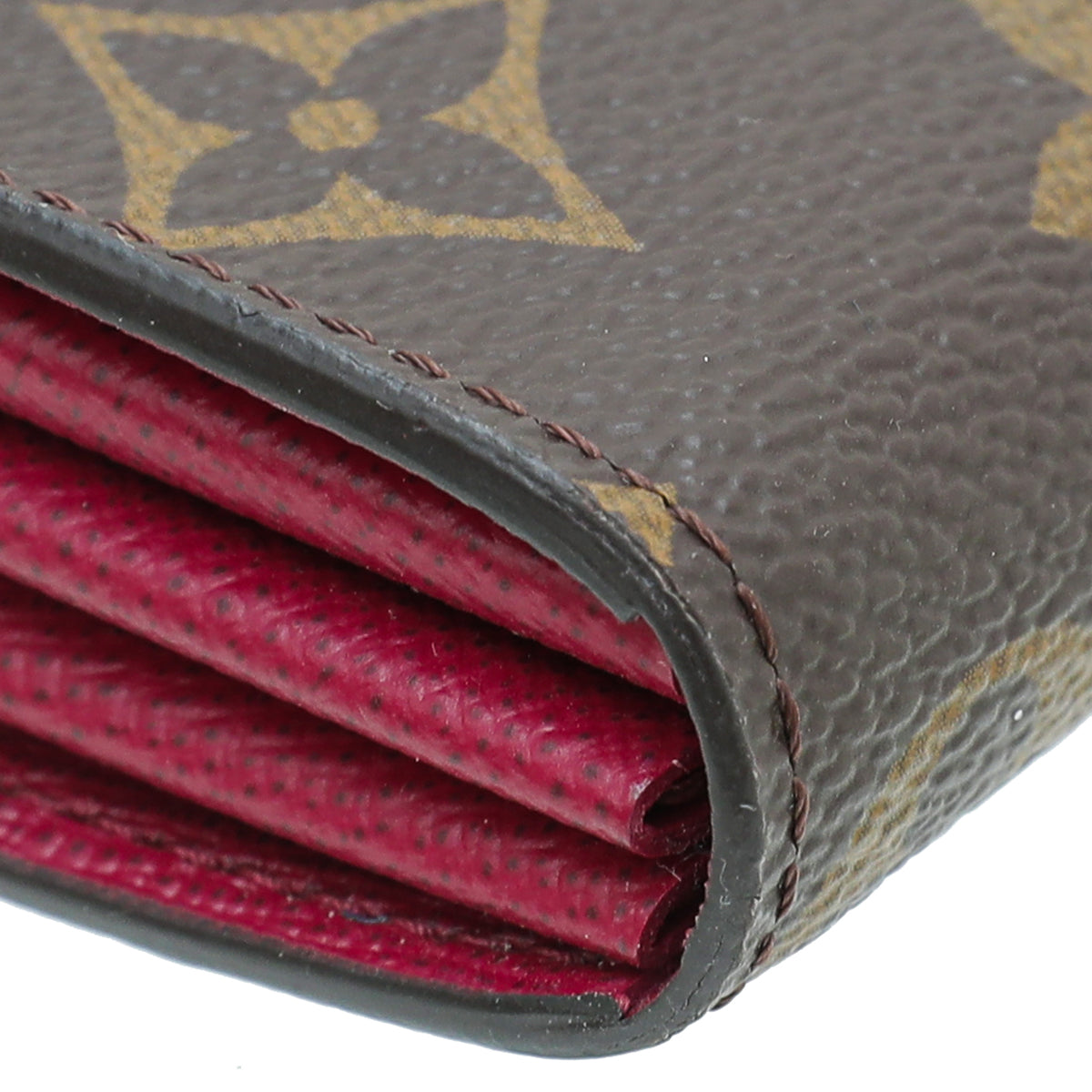 Louis Vuitton Fuchsia Monogram Compact Wallet