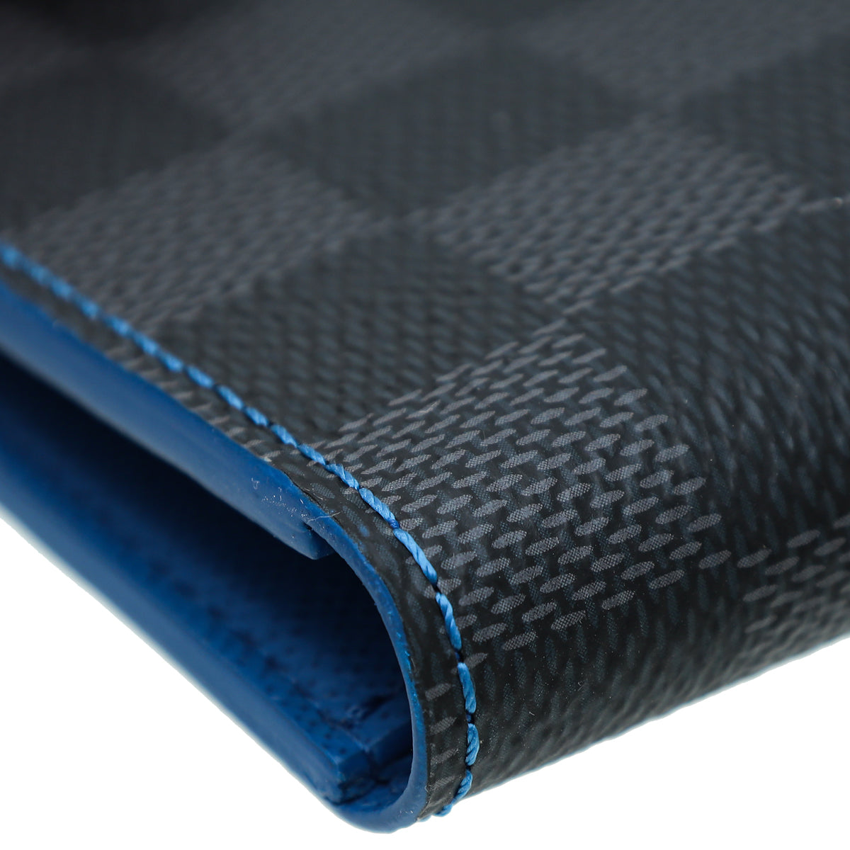 Louis Vuitton Damier Graphite Blue Slender Wallet