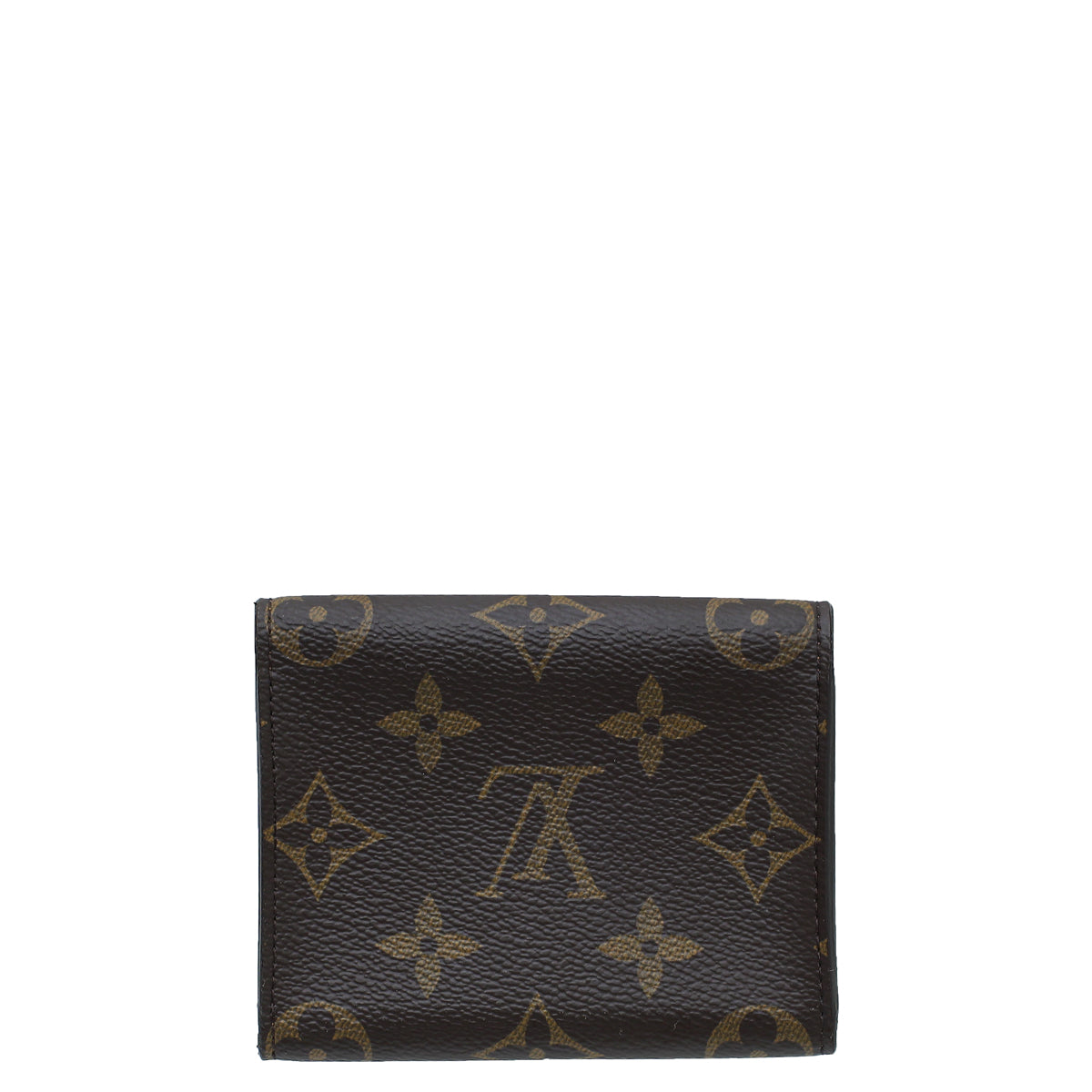 Louis Vuitton Brown Monogram Business Card Holder W /M.B. Initials