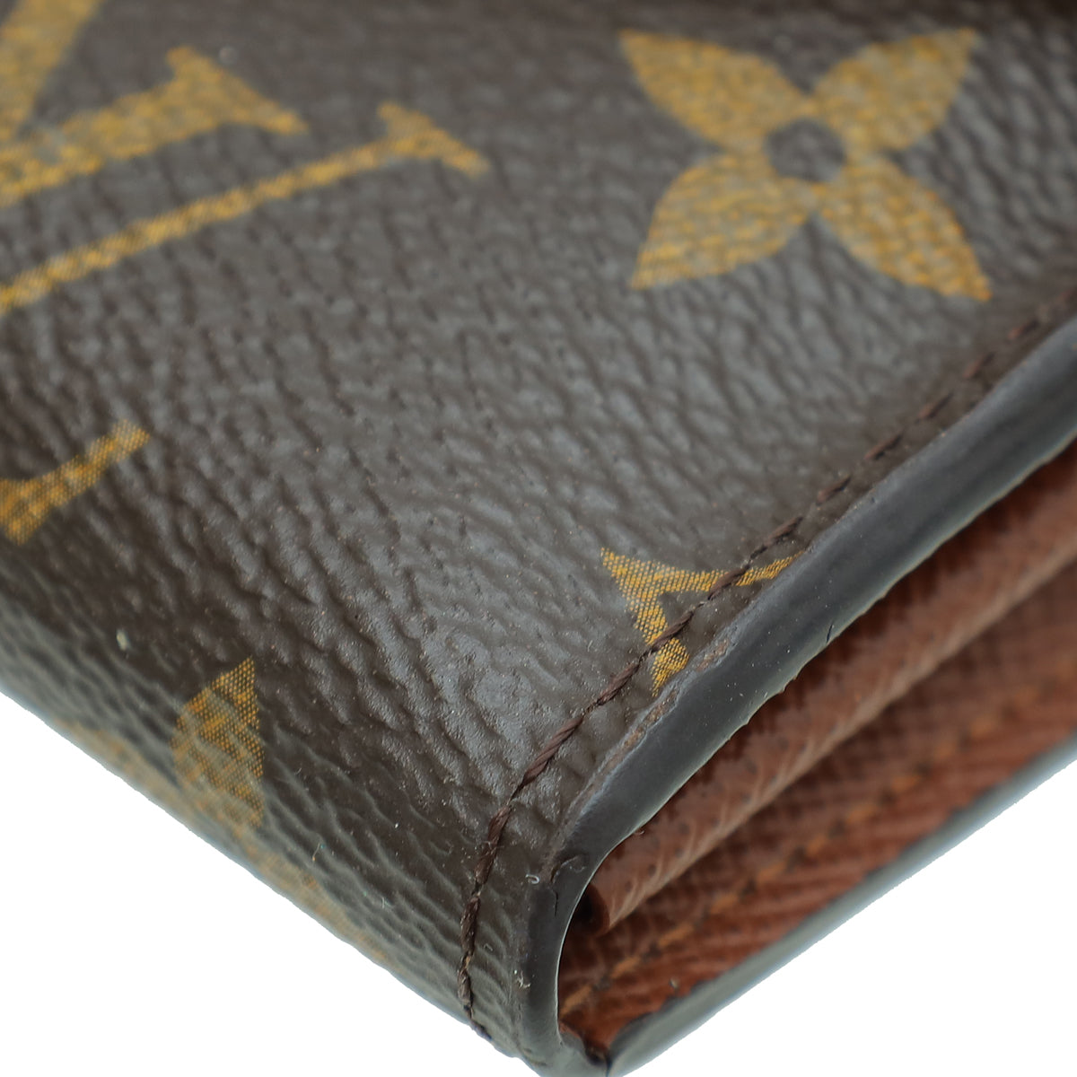 Louis Vuitton Brown Monogram Sarah Compact Wallet