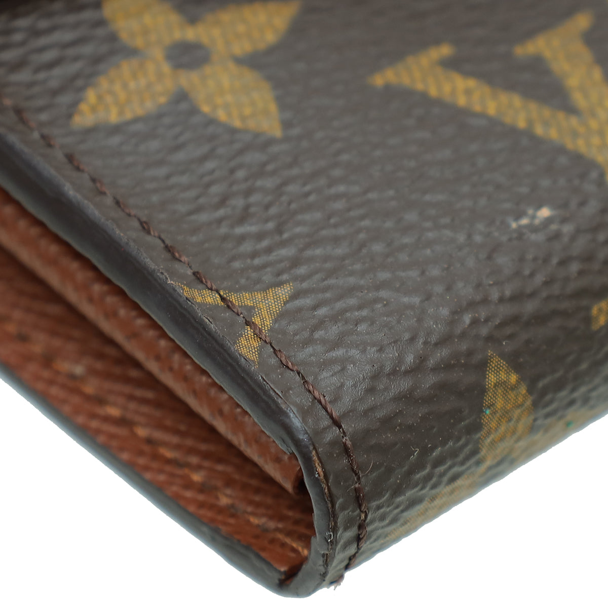 Louis Vuitton Brown Monogram Sarah Compact Wallet