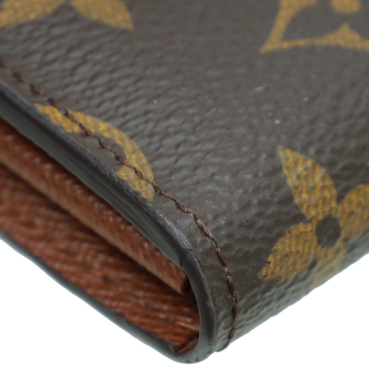 Louis Vuitton Brown Monogram Sarah Compact Wallet