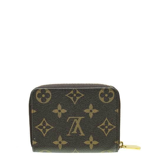 Louis Vuitton Monogram Christmas Animation Zippy Coin Wallet