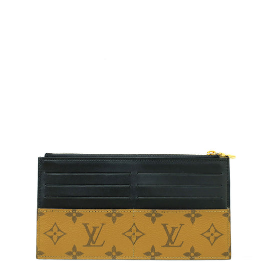 Louis Vuitton Monogram Reverse Slim Purse