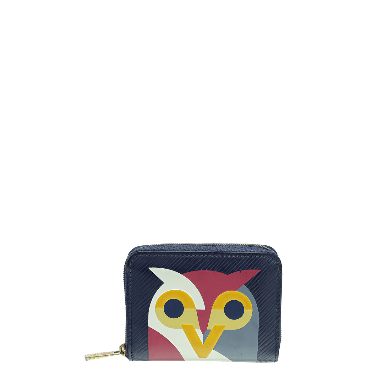 Louis Vuitton Blue Owl Zippy Coin Wallet