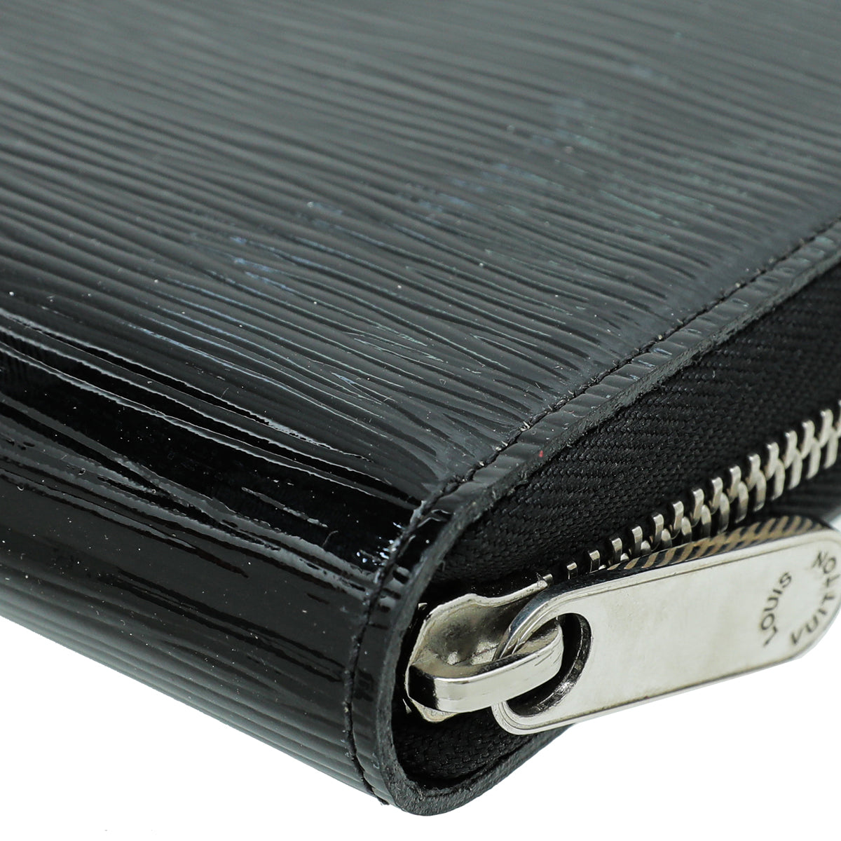 Louis Vuitton Black Electric Zippy Organizer Wallet