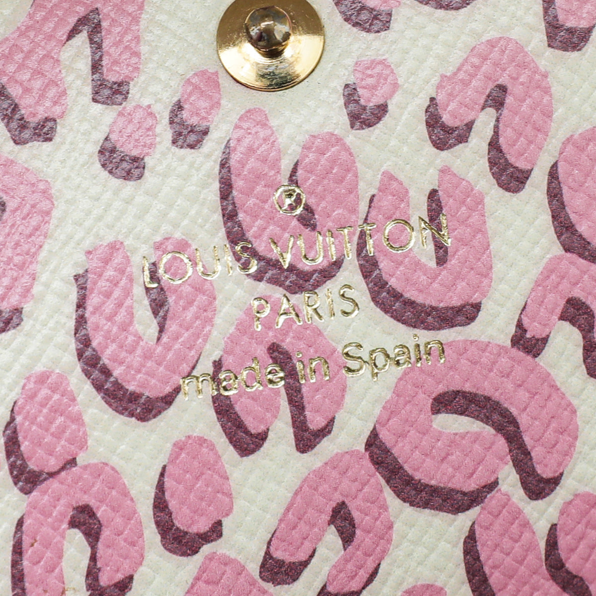 Louis Vuitton Monogram Pink Stephen Sprouse Leopard Sarah Wallet