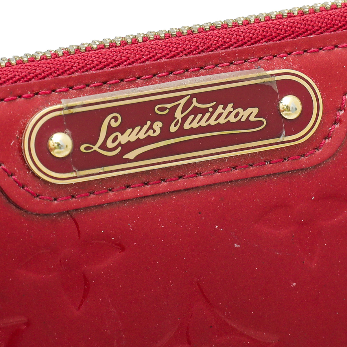 Louis Vuitton Cerise Monogram Vernis Key Pouch