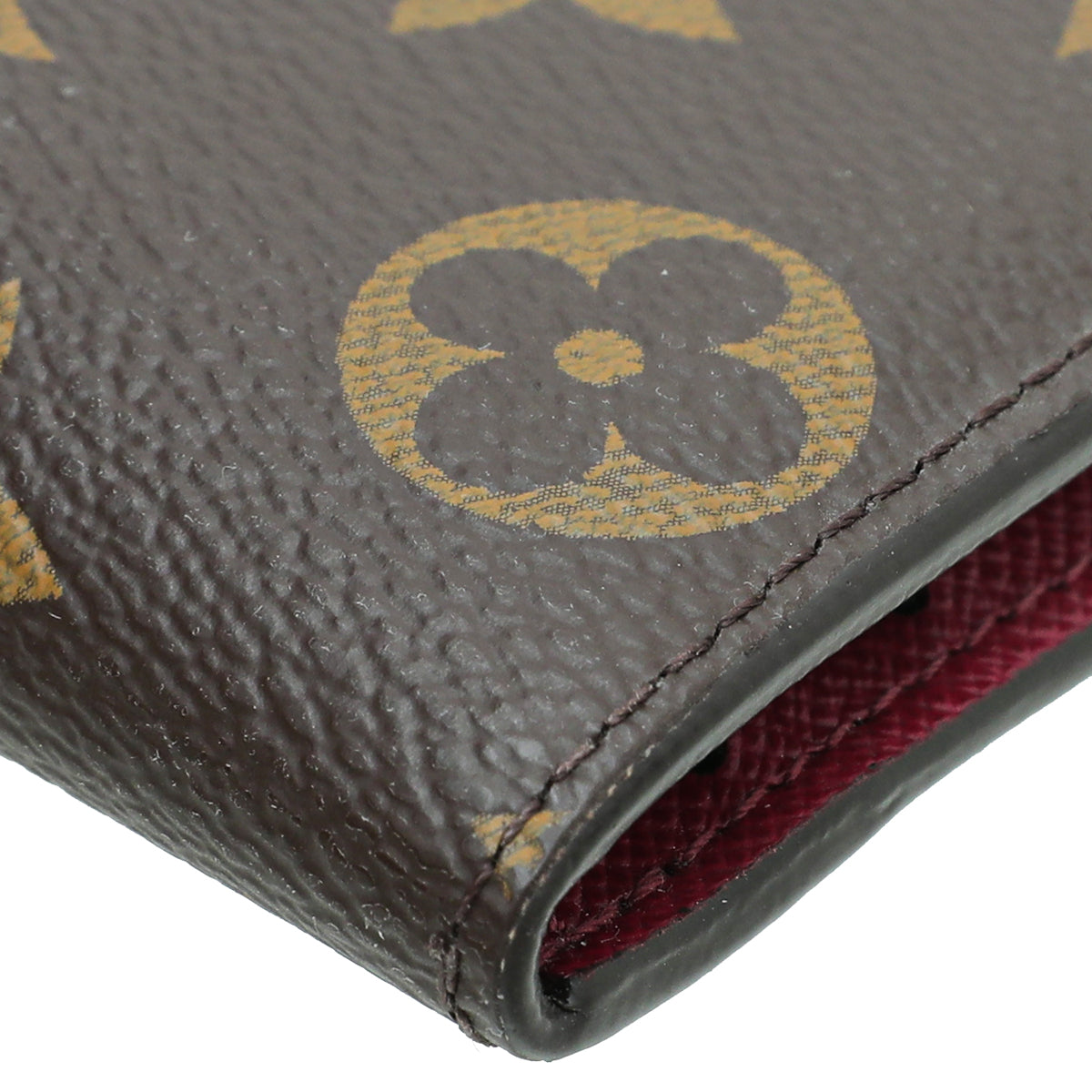 Louis Vuitton Monogram Fuchsia Josephine Wallet