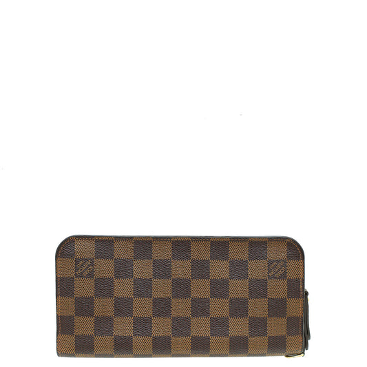 Louis Vuitton Damier Ebene Brown Insolite Wallet