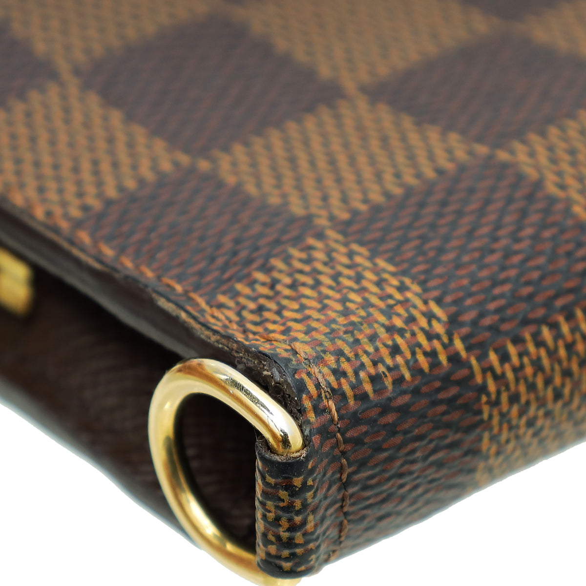 Louis Vuitton Damier Ebene Brown Insolite Wallet