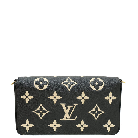 Louis Vuitton Bicolor Monogram Empreinte Felicie Pochette