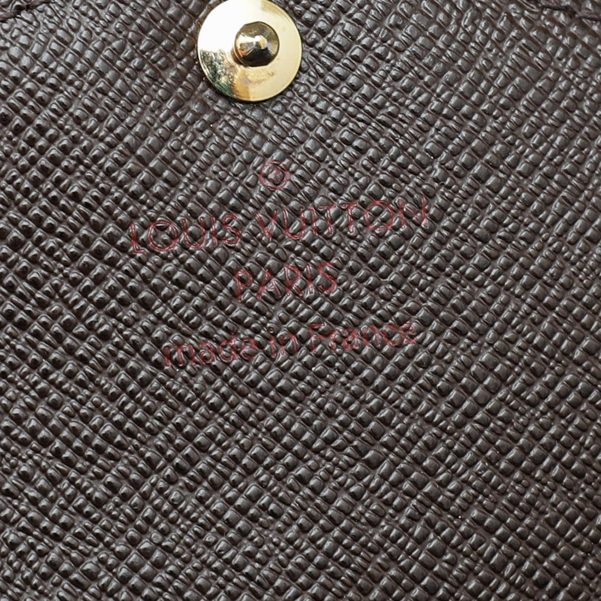 Louis Vuitton Ebene Sarah Wallet