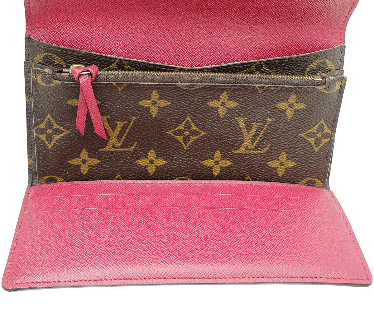 Louis Vuitton Monogram Fuchsia Josephine Wallet