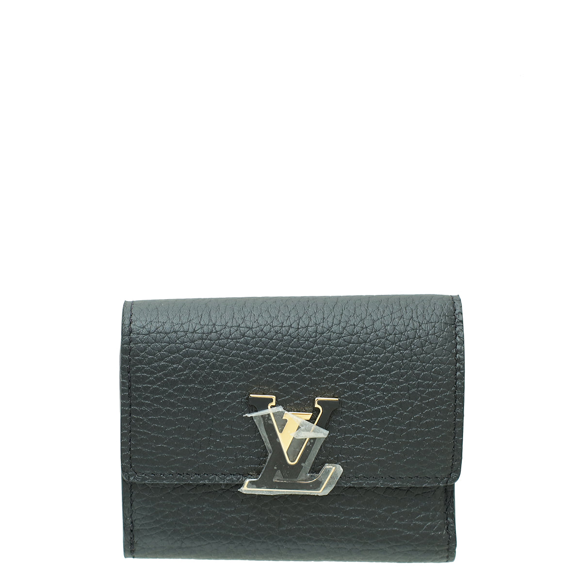 Louis Vuitton Noir Capucines Compact Wallet