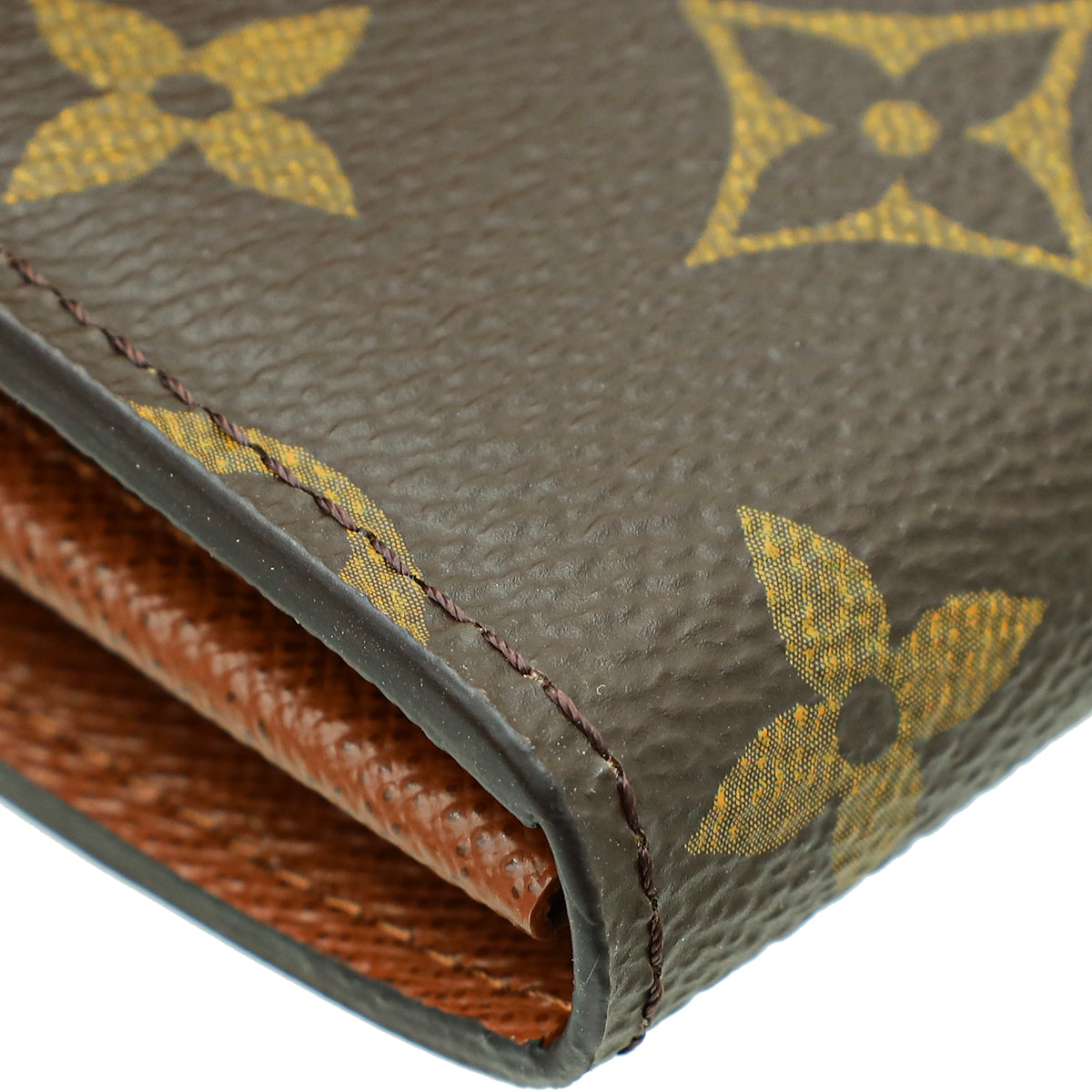 Louis Vuitton Brown Monogram Compact Sarah Wallet