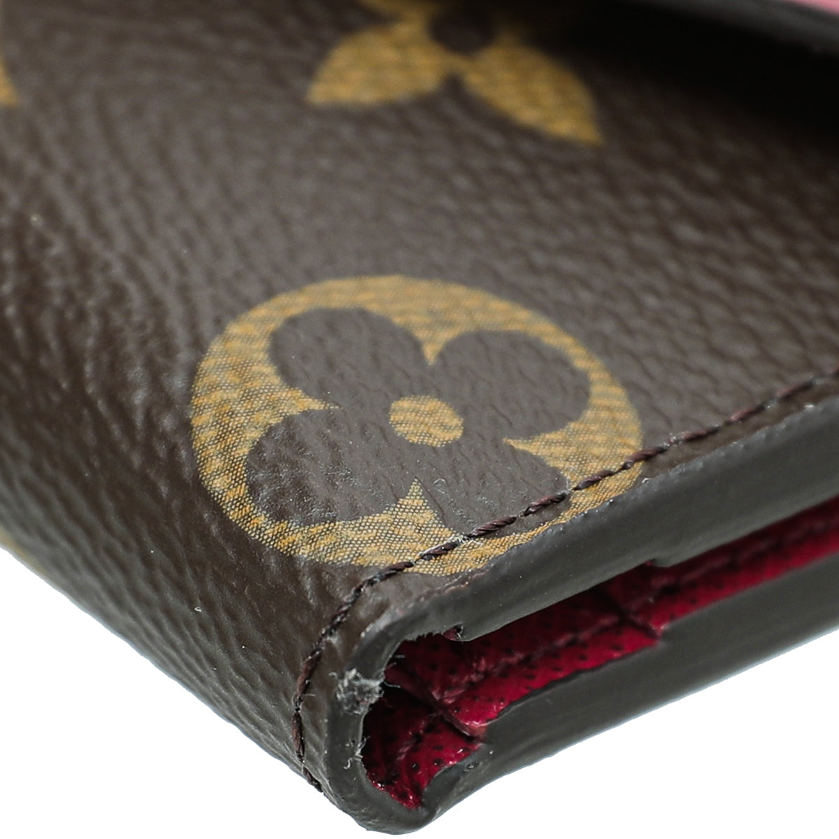 Louis Vuitton Bicolor Monogram Zoe Wallet