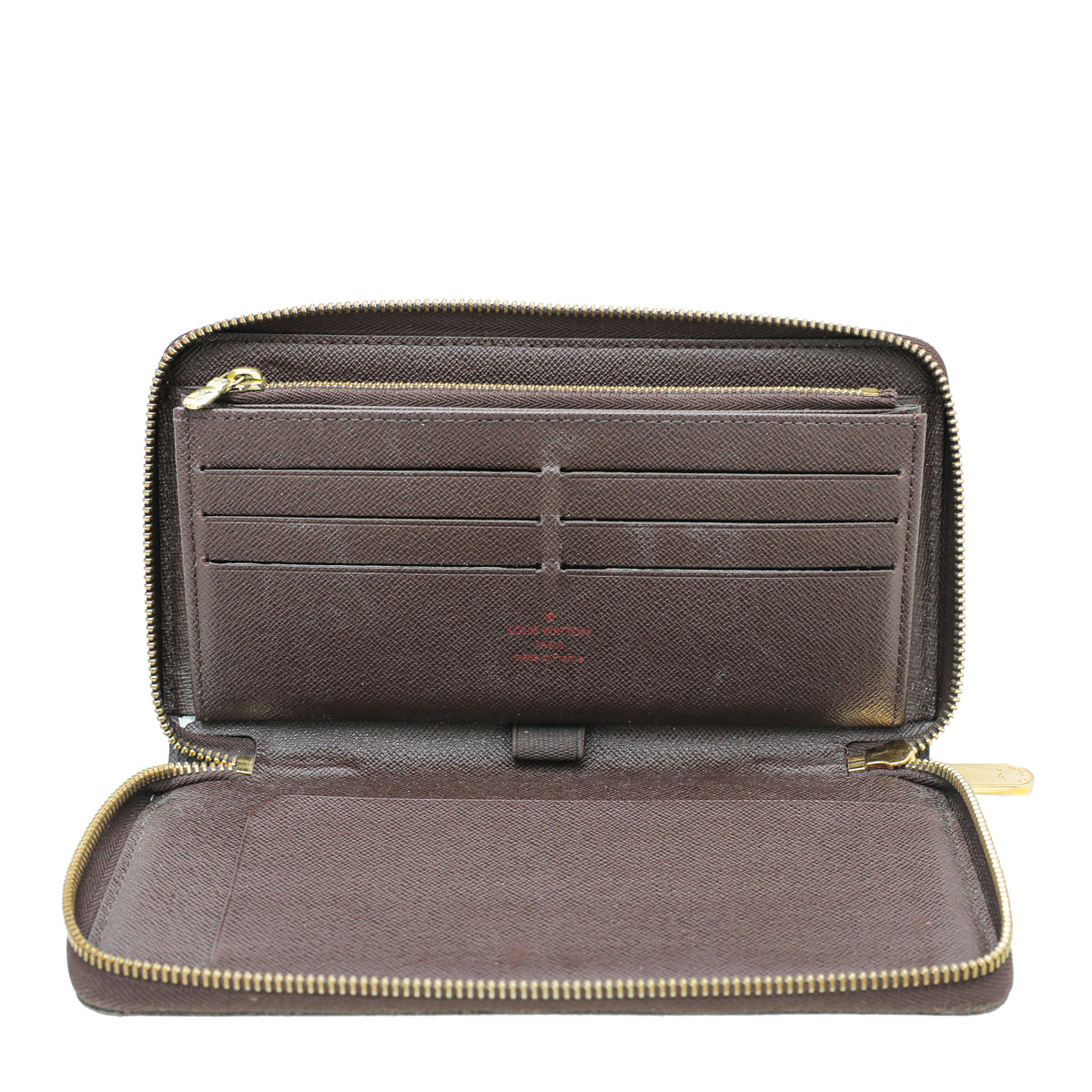 Louis Vuitton Ebene Zippy Organizer Wallet