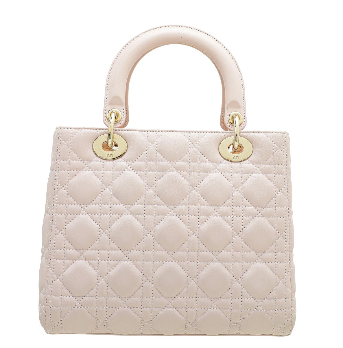 Christian Dior Light Pink Lady Dior Medium Bag