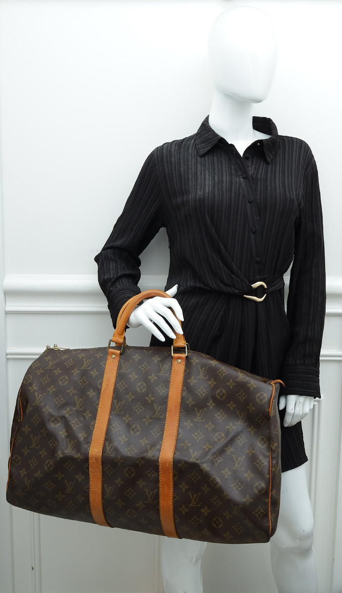 Louis Vuitton Monogram Keepall 50 Bag