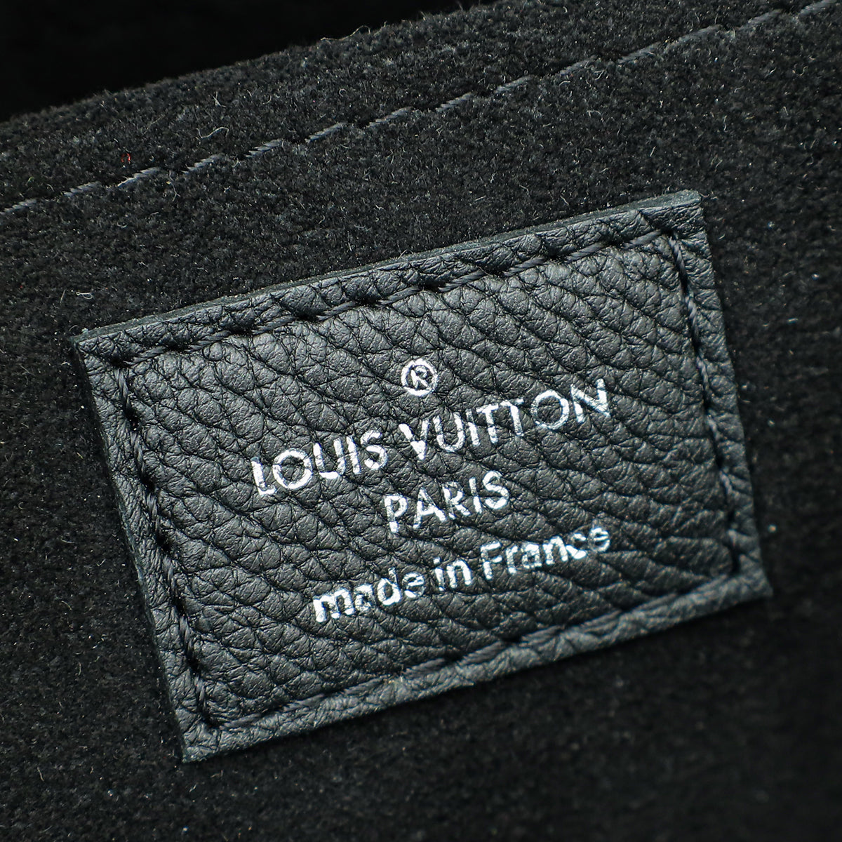 Louis Vuitton Black Mylockme Satchel Top Handle Bag